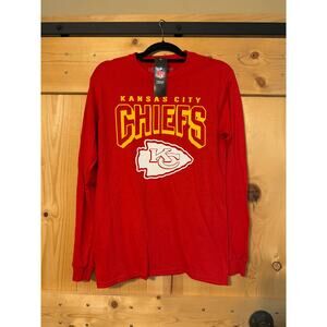 NWT Kansas City Chiefs Long Sleeve Shirt NFL Team Apparel Size S